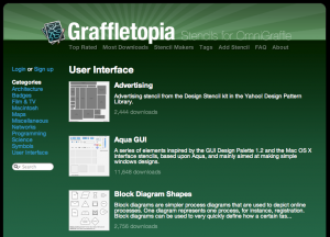 Graffletopia - UI elements overload